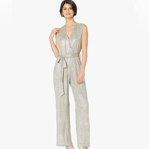 Bishop Young Aspen Zippered Back Fully Lined Elastic Waist Jumpsuit. Size M NWT